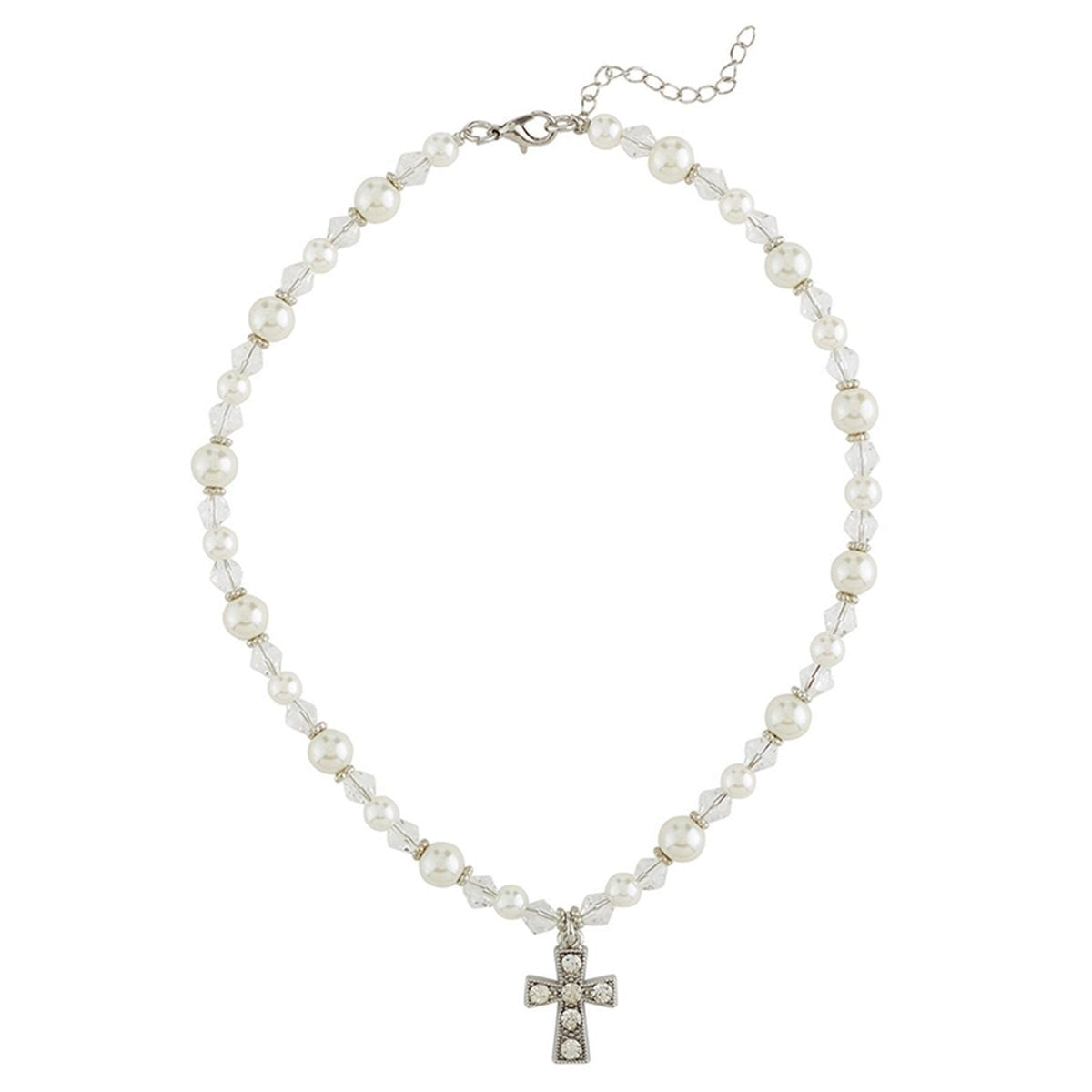 First communion deals cross necklace