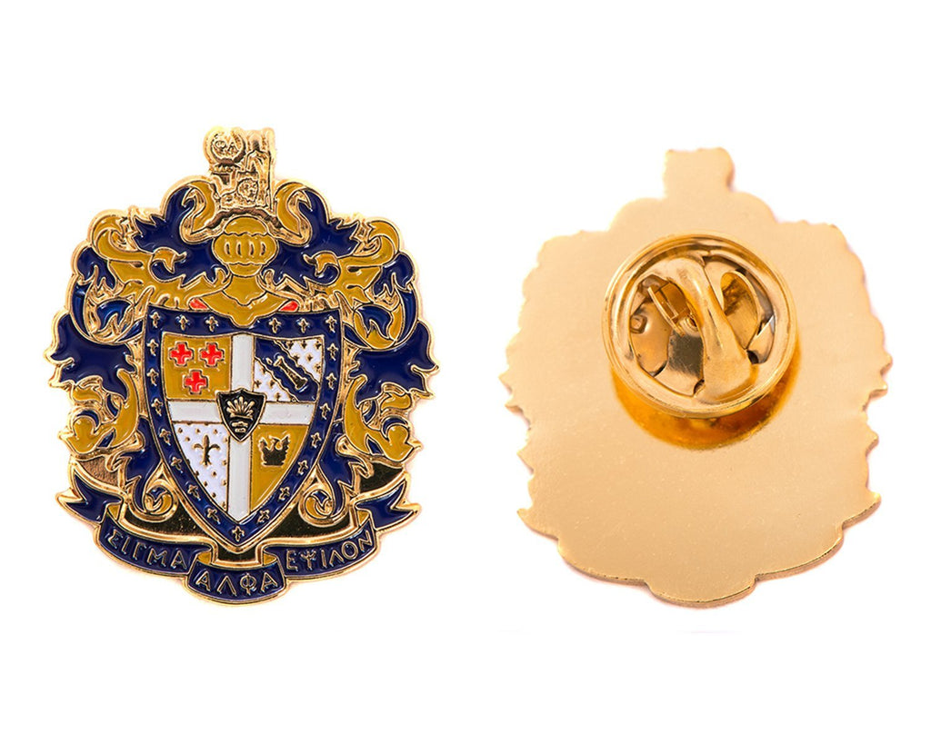 [Australia] - Desert Cactus Sigma Alpha Epsilon Fraternity Lapel Enamel Greek Formal Wear Blazer Jacket SAE (Crest Pin) 