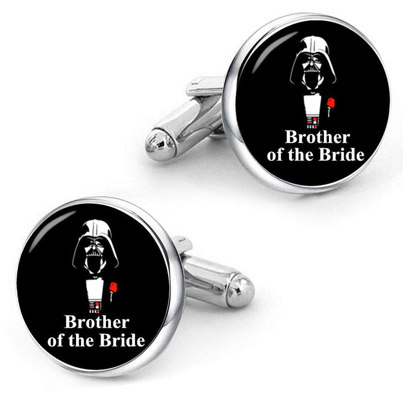 [Australia] - Kooer Classic Stylish Star Cuff Links Personalized Wedding Cufflinks Gift for Men Brother of the bride 
