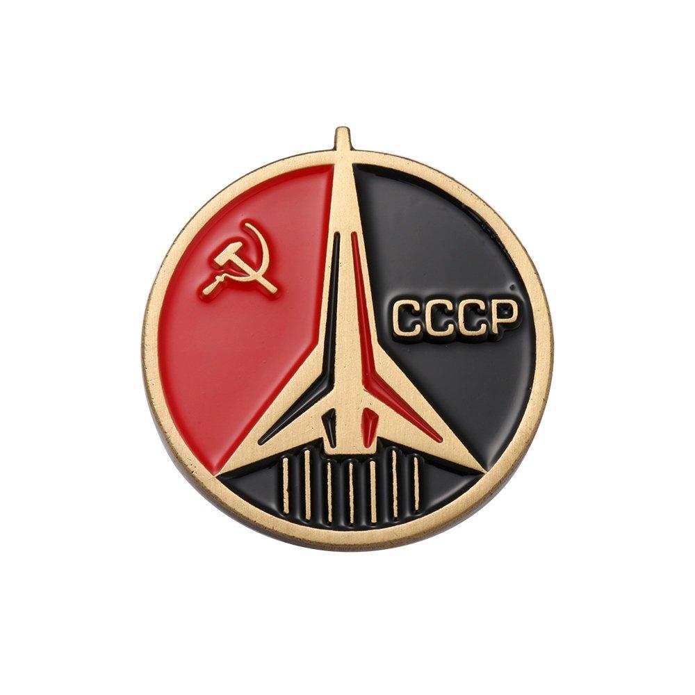 [Australia] - CCCP Soviet Badges Russia Pin Space Flight Universe USSR Communism Insignia 