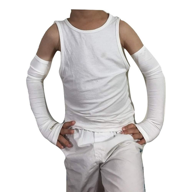 [Australia] - Edenswear Zinc-Infused Sleeves Bandage for Kids with Eczema - Wet Wrap Therapy (Small) Small 