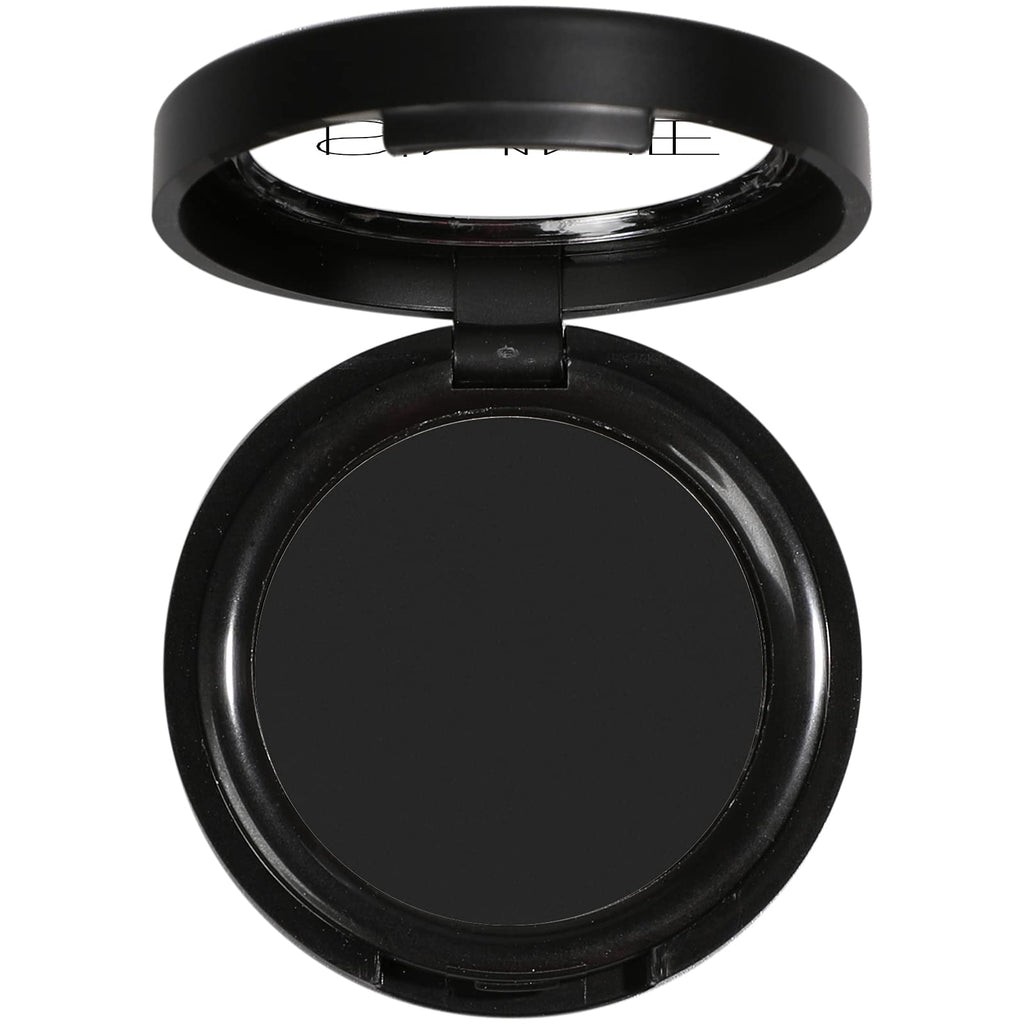 [Australia] - ISMINE Single Black Matte Eyeshadow Powder Palette High Pigment, Longwear, Intense Color Best Black Eyeshadow 