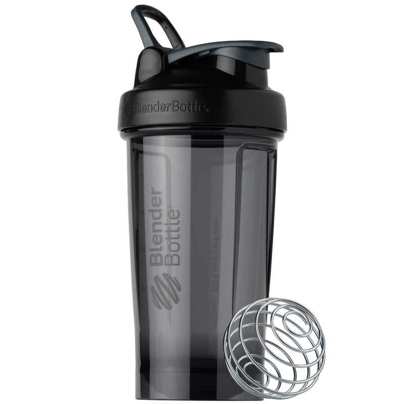 [Australia] - BlenderBottle Shaker Bottle Pro Series Perfect for Protein Shakes and Pre Workout, 24-Ounce, Black 