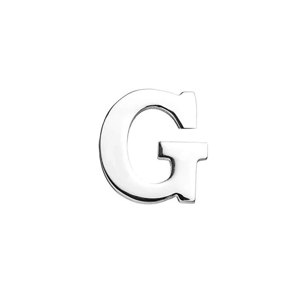 [Australia] - MINGHUA Monogram Alphabet Letters Lapel Pin Badge G 