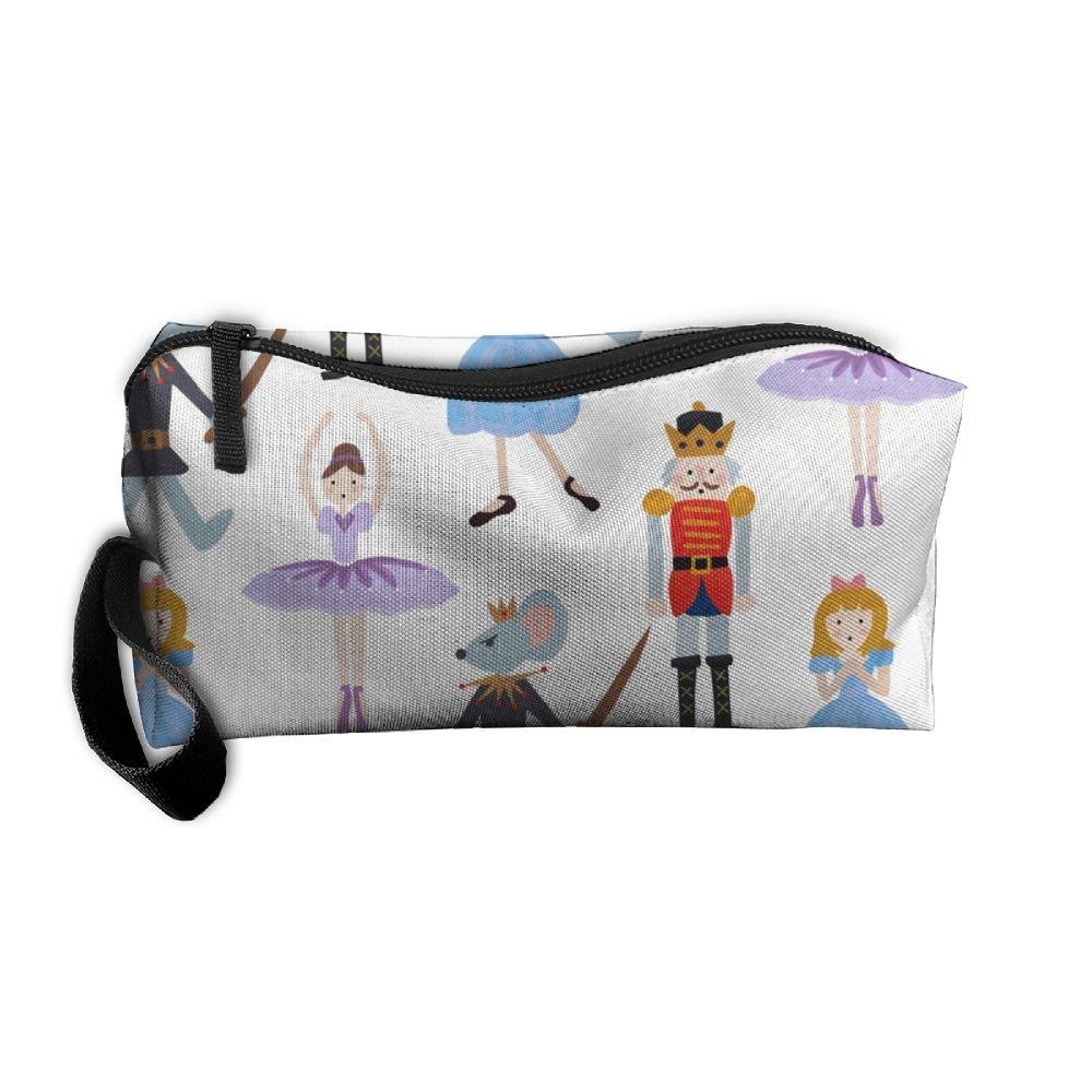 [Australia] - SO27SBAG Portable Durable Waterproof Travel Bag Nutcracker Ballet Home Makeup Toiletry Cosmetic Pencil Medicine Bag 