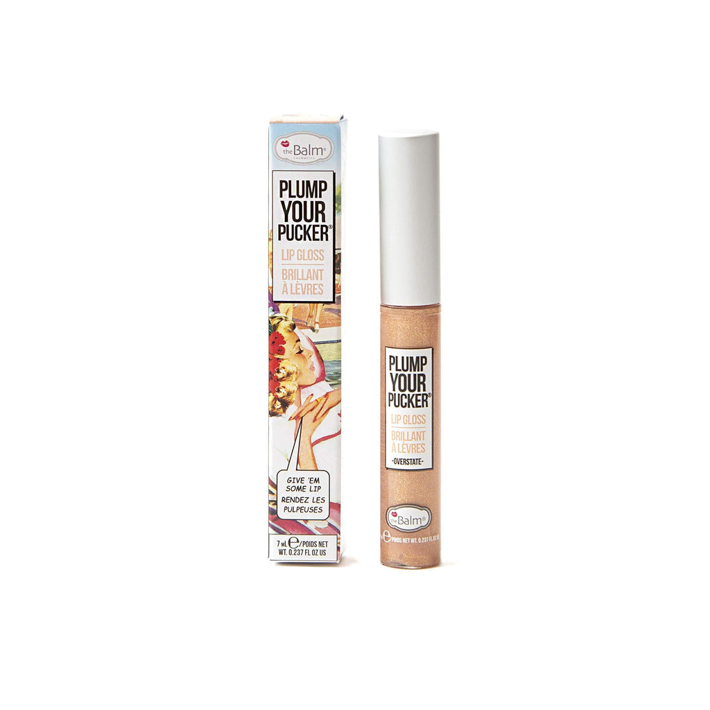 [Australia] - theBalm Plump Your Pucker Lip Gloss Overstate 