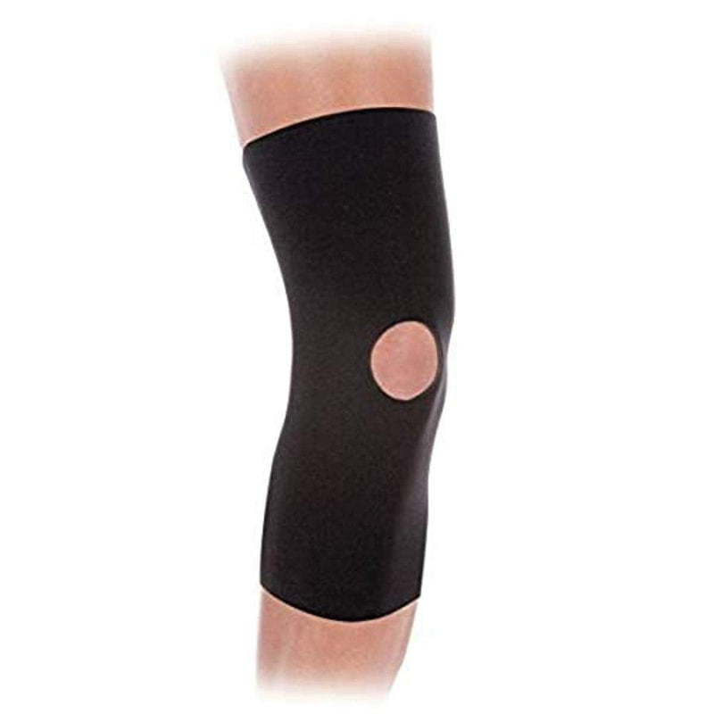 [Australia] - Rolyan 78264 Fit Knee Sleeve,Compression Knee Sleeve, Ergonomic Comfort Knee Brace & Stabilizer,Pull On Knee Support for Recovering & Rehabilitating from Knee Injury & Surgery, Black,X-Large,13' Long X-Large 