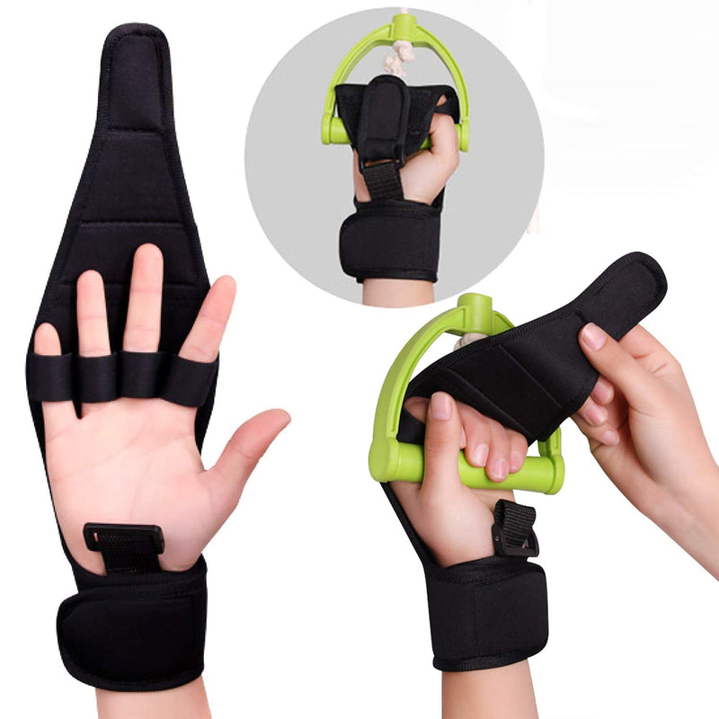 [Australia] - XEMZ Fingers Support Training Brace, Stroke Rehab Arthritis Gloves, Thumb Wrist Injury Recovery Splint, Finger Separator Hand Orthotics Carpal Tunnel, Joint Pain Relief Corrector - Any Age Women Wen 1 