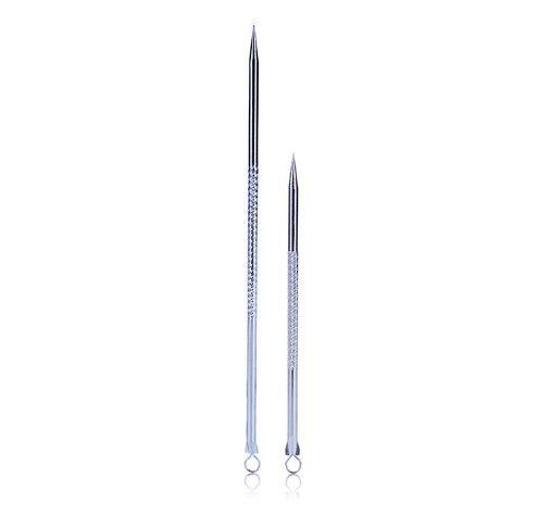 [Australia] - WOIWO 2PCS Stainless Steel Acne Needle, Angle Plug Acne Needle, Beauty Acne Tool Beauty Tools. 