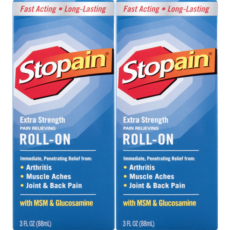 [Australia] - Stopain Extra Strength Pain Relief Roll-On 3 Ounce (2 Count) 