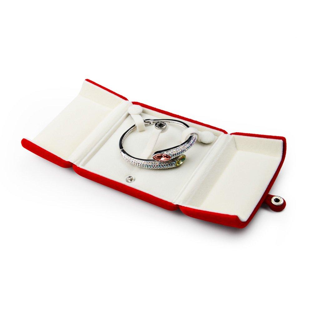 [Australia] - Oirlv Red Jewelry Gift Box Bracelet/Bangle Storage Boxes Bracelet Box 