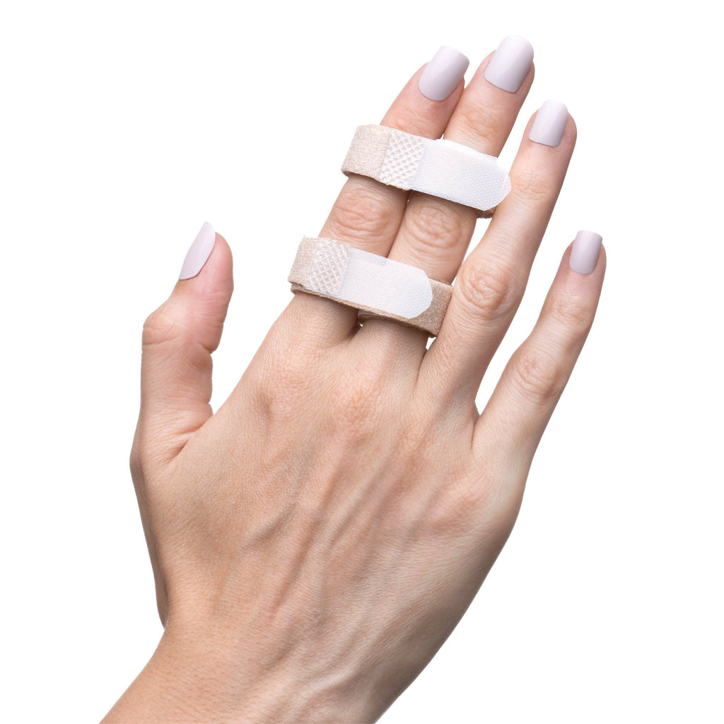 [Australia] - ZenToes Finger Buddy Wraps to Treat Sprained, Jammed, Fractured Fingers, Set of 4 