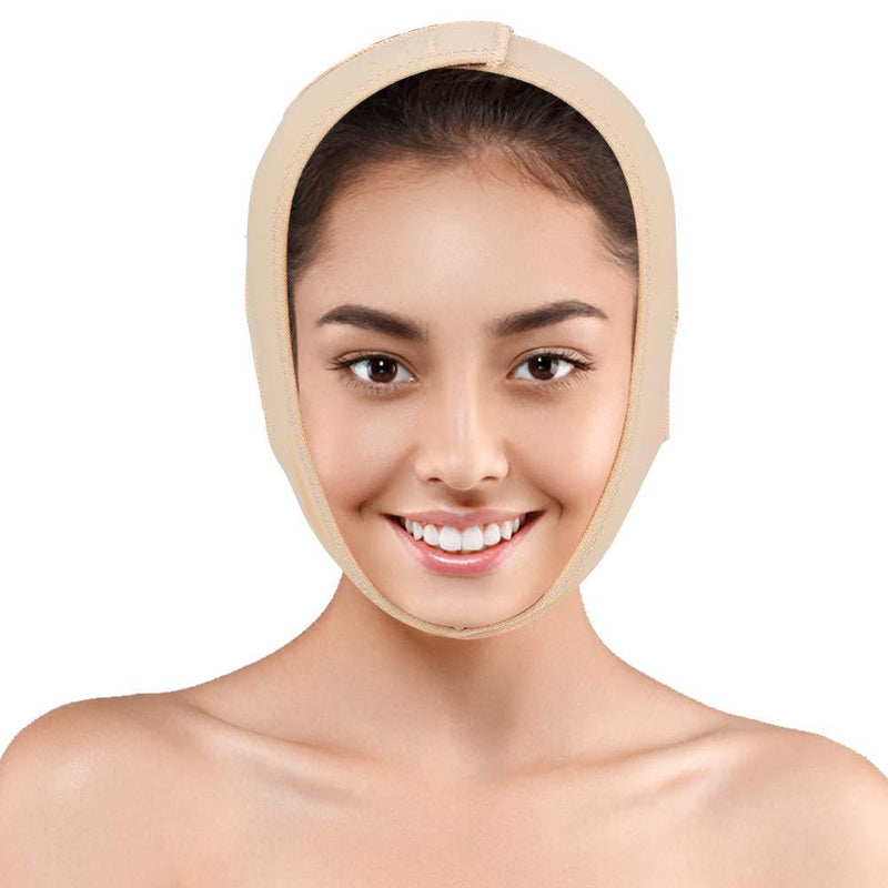 [Australia] - Face Slimming Belt, Facial Cheek V Shape Lift Up Thin Mask Strap Face Line Anti Wrinkle Beauty Tool Double Chin Reduce Bandage for Woman Man(XL) 