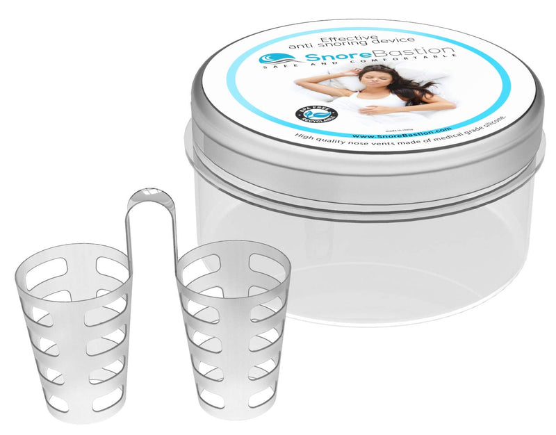 [Australia] - Anti-Snoring Nose Vents by Snore Bastion - Set of X Large ONLY (XL) - Nasal Dilator to Stop Snoring - Nostril Opener- Snoring Aid - Anti Snoring Devices 