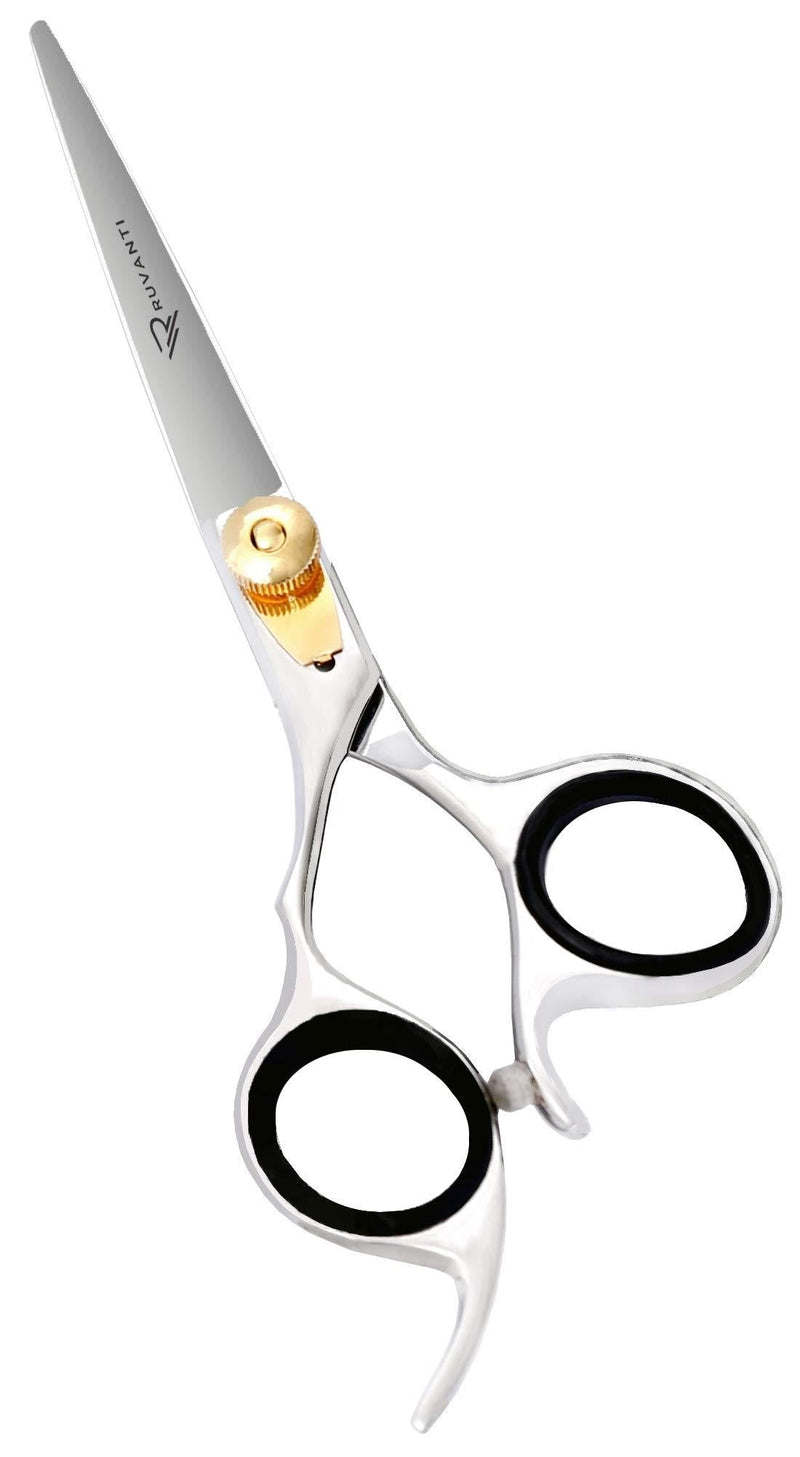 [Australia] - Professional Razor Blades Left Handed Hair Scissors - Barber Scissors for Left Hand - 6.4" Japanese Super Cobalt Stainless Steel Left Handed Shears - Handmade Lefty Hair Shears with Adjustment Screw. 