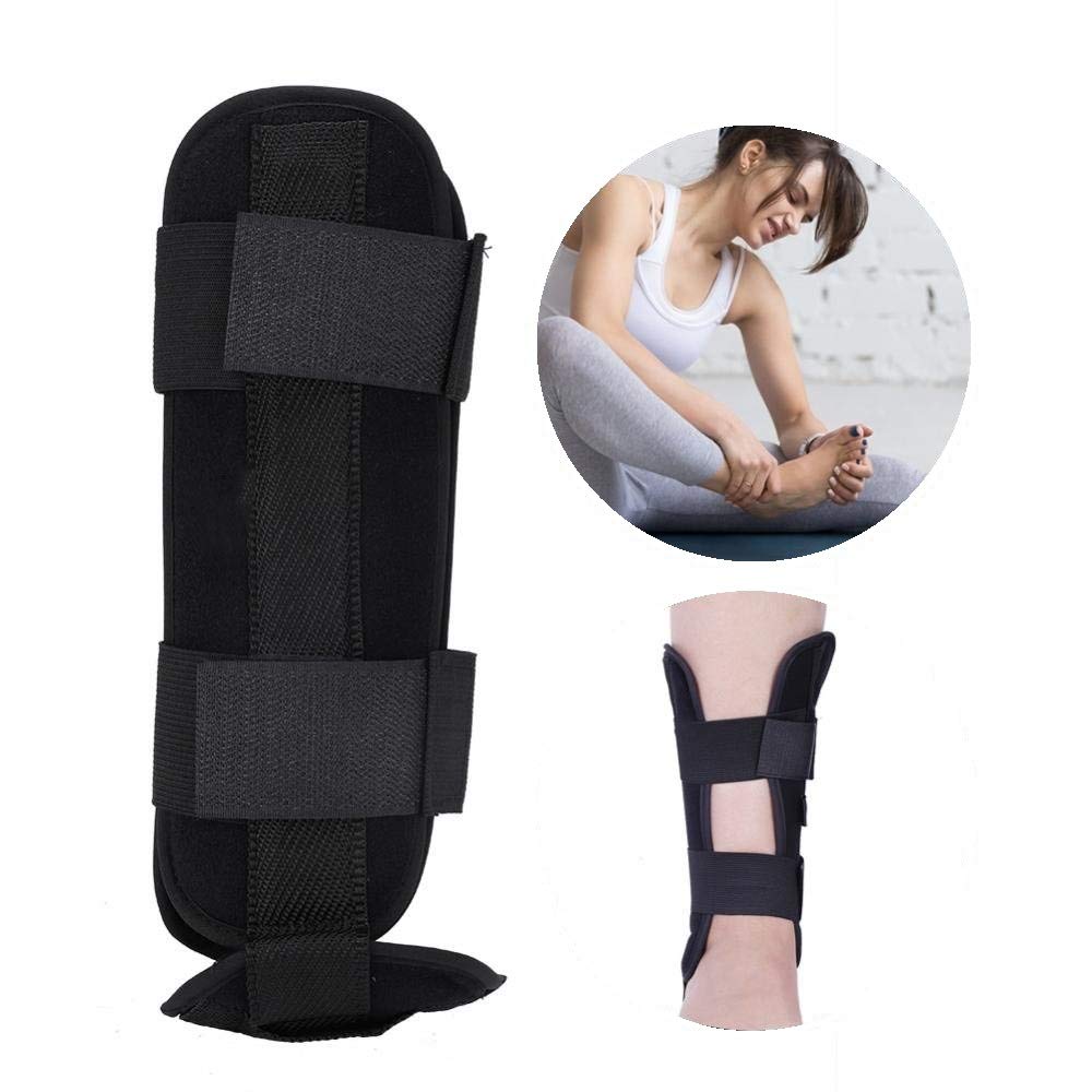 [Australia] - ZJchao Breathable Foot Drop Orthosis Ankle Brace Support Protection Sprain Splint Arthritis Recovery Osteoarthritis of The Achilles Tenosynovitis and Plantar Fasciitis M 