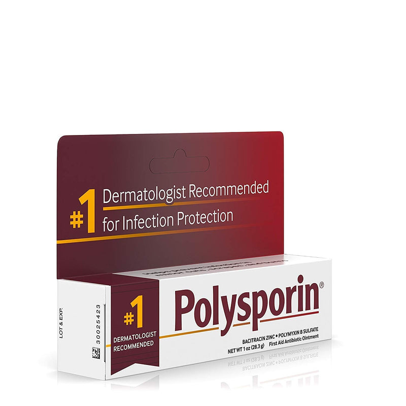 [Australia] - Polysporin First Aid Antibiotic Ointment Without Neomycin, Travel Size, 1 Oz Tube 