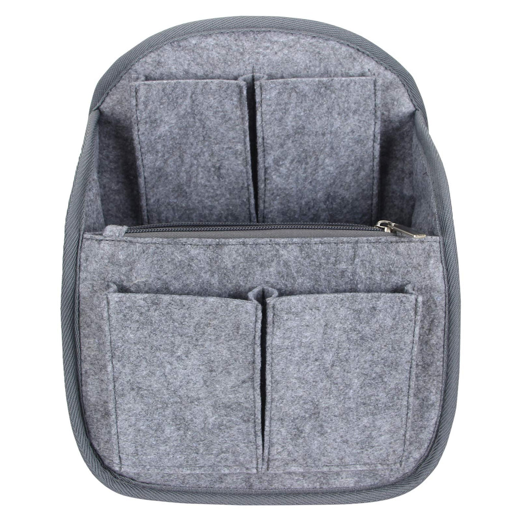 [Australia] - Luxja Backpack Organizer, Felt Organizer Insert for Backpack Gray(Large) 