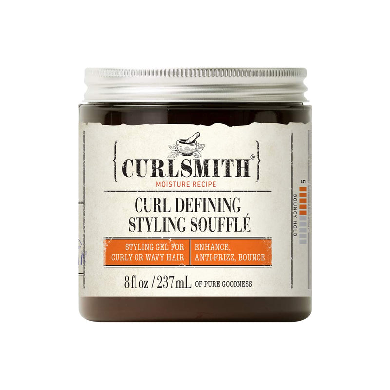 [Australia] - Curlsmith - Curl Defining Styling Soufflé - Vegan Medium Hold Styling Gel for Wavy, Curly and Coily Hair (8oz) 8 Fl Oz (Pack of 1) 
