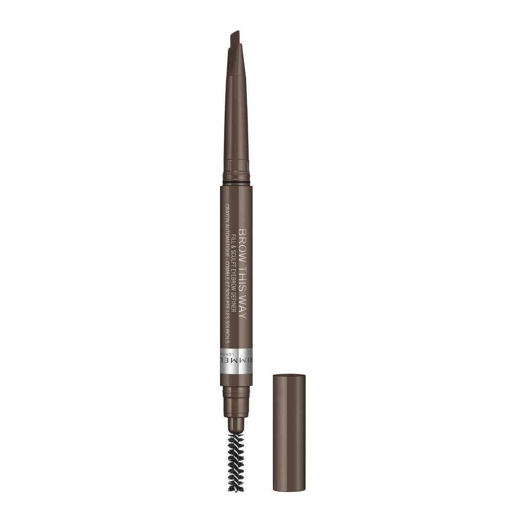 [Australia] - Rimmel Brow This Way Eyebrow Definer, Medium Brown (1 Count) 1 