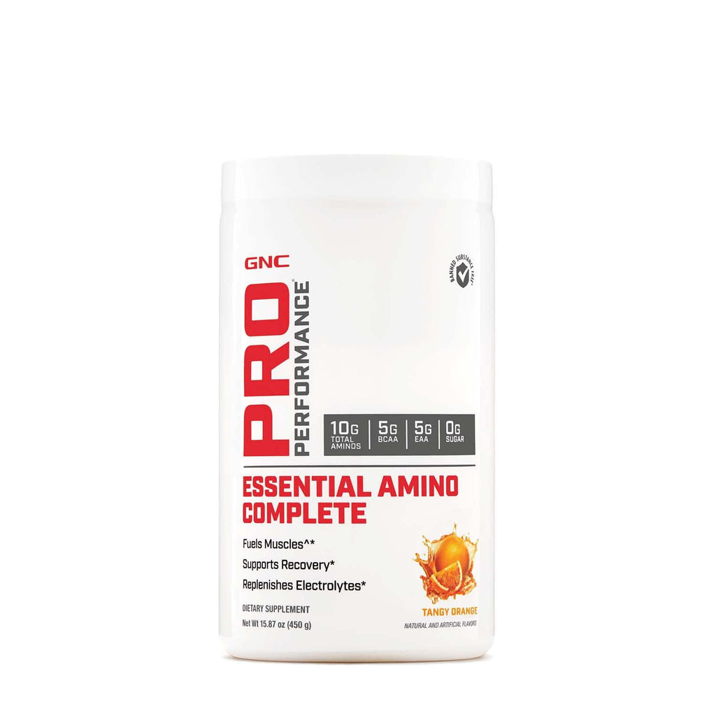 [Australia] - GNC Pro Performance Essential Amino Complete, Tangy Orange, 30 Servings, Supports Muscle Recovery 