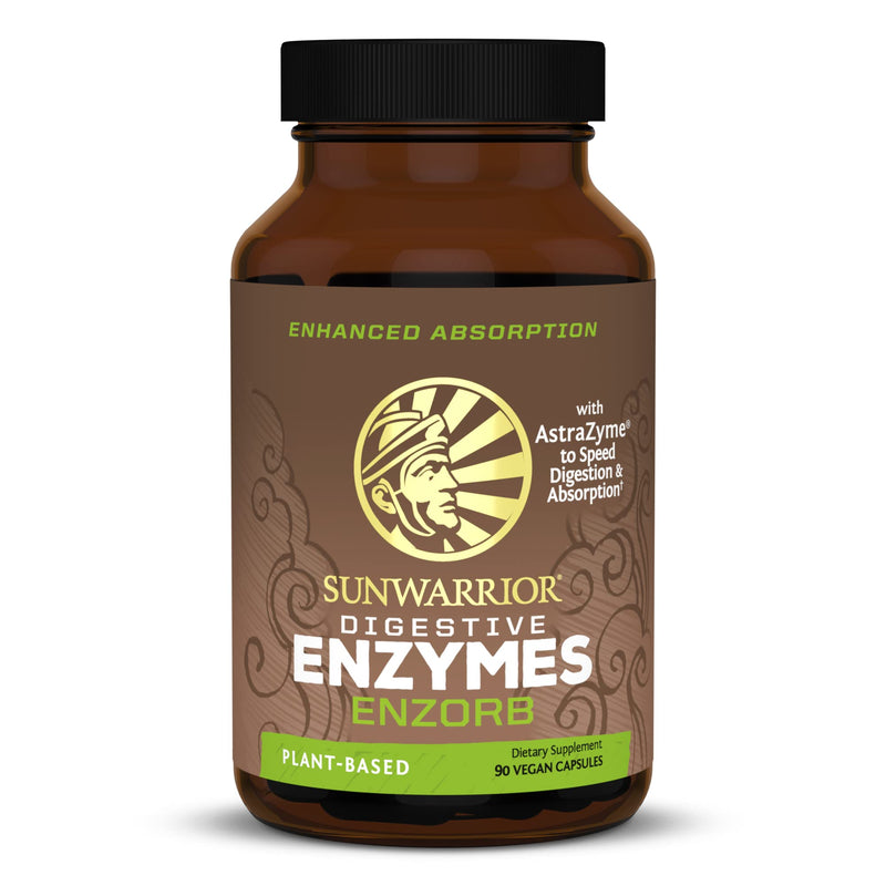 [Australia] - Digestive Enzymes Probiotic | Plant Based & Vegan with Spore Based Probiotic Essential Supplements to Support Optimal Health for Men & Women Digestive Enzyme Supplements | Enzorb by Sunwarrior 