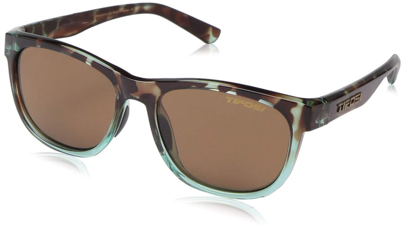 [Australia] - Tifosi Swank/Swank SL Sunglasses Blue Confetti Brown Polarized 
