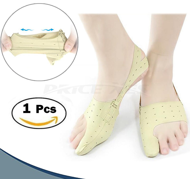 [Australia] - Bunion Corrector Relief Protector Sleeves, w/ 3 Hole Adjustable Slim Toe Straighteners Separators Corrector Brace 24h Day Night Splints Treat Pain Hallux Valgus Hammer Toe Joint Easy Wear in Shoes (S) S 