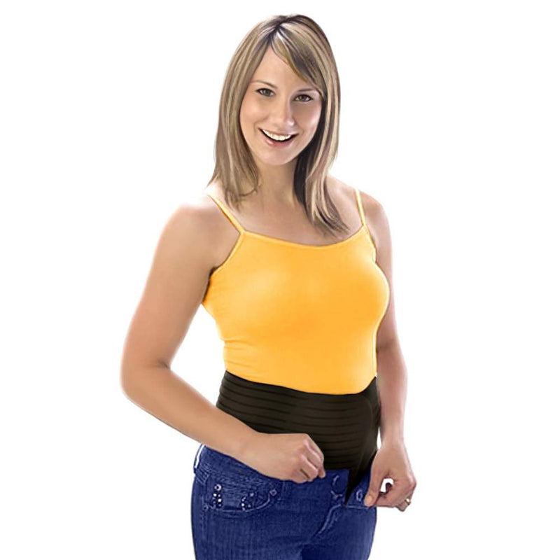 [Australia] - The"Original" Postpartum Support Belt - by Loving Comfort - Abdominal Support for Postpartum and C-Section Recovery - Black - Large 