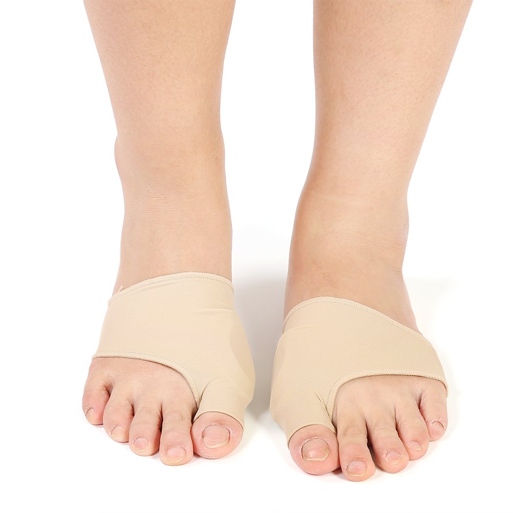 [Australia] - Bunion Corrector & Bunion Relief Protector Sleeves, Treat Pain in Hallux Valgus, Big Toe Joint, Hammer Toe, Toe Separators Spacers Straighteners Splint Foot Care with Silicone for Men and Women L 