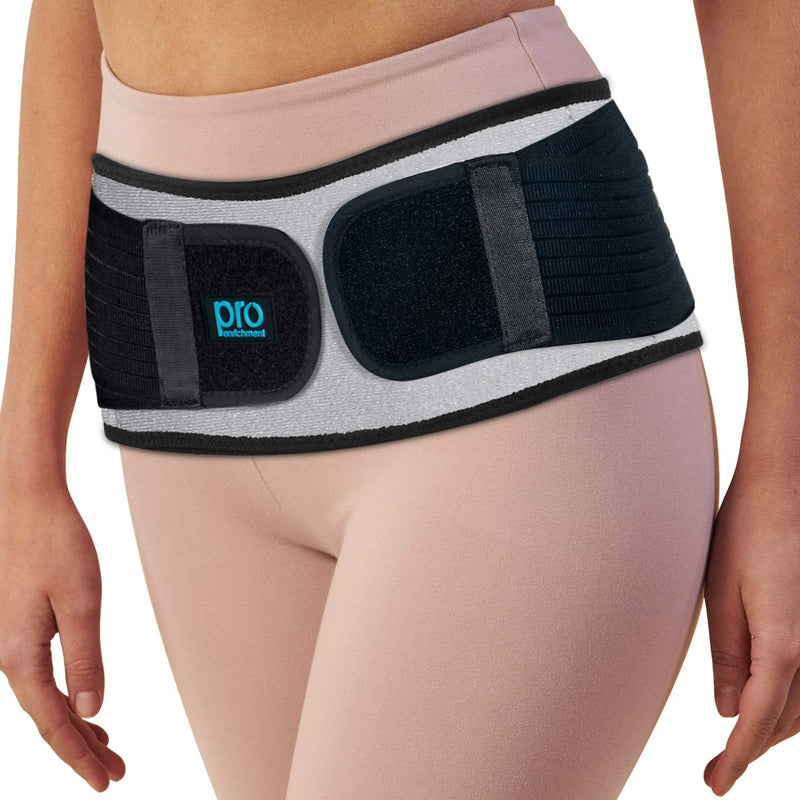 [Australia] - Sacroiliac Hip Belt for Women & Men That Alleviate Sciatica, Lower Back & Lumbar Pain Relief. Diamond Back Brace Provides SI Joint Pelvic Support Nerve Compression & Stability Anti-Slip (Regular Size) Regular (Fits Hip Size 30" - 45") 