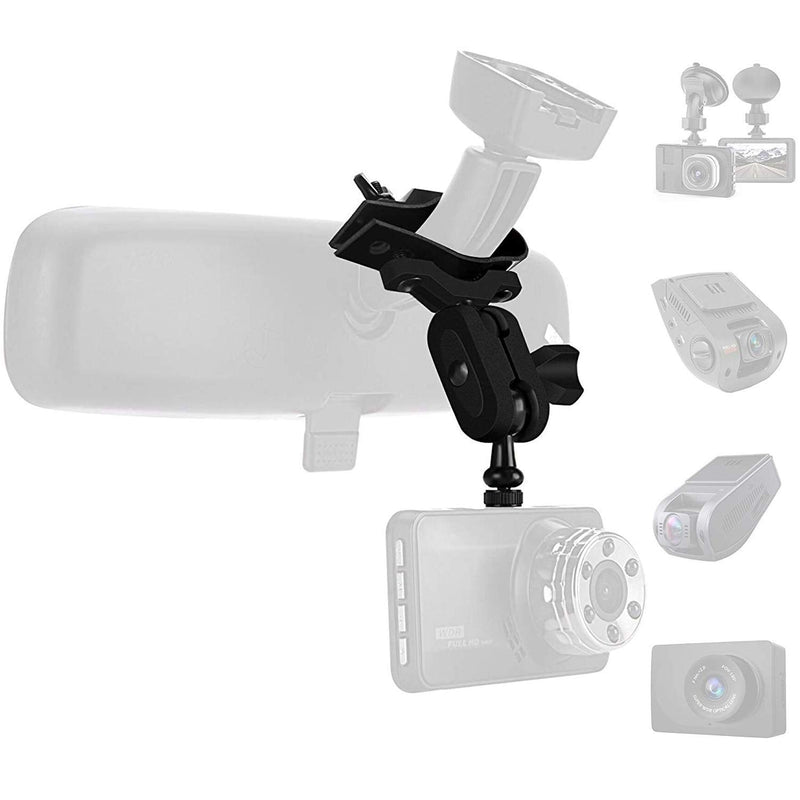 [Australia] - Dash Cam Mirror Mount , with 16 Different Joints, Compatible with APEMAN, UGSHDI, Old Shark, Vantrue, Rexing V1P, YI 2.7", Z-Edge, Peztio, Falcon F170, Roav, KDLINKS X1, Crosstour and 99% Dash Cam 
