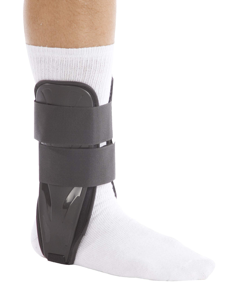 [Australia] - United Ortho US8813F Foam Stirrup Ankle Brace, Large, Black 