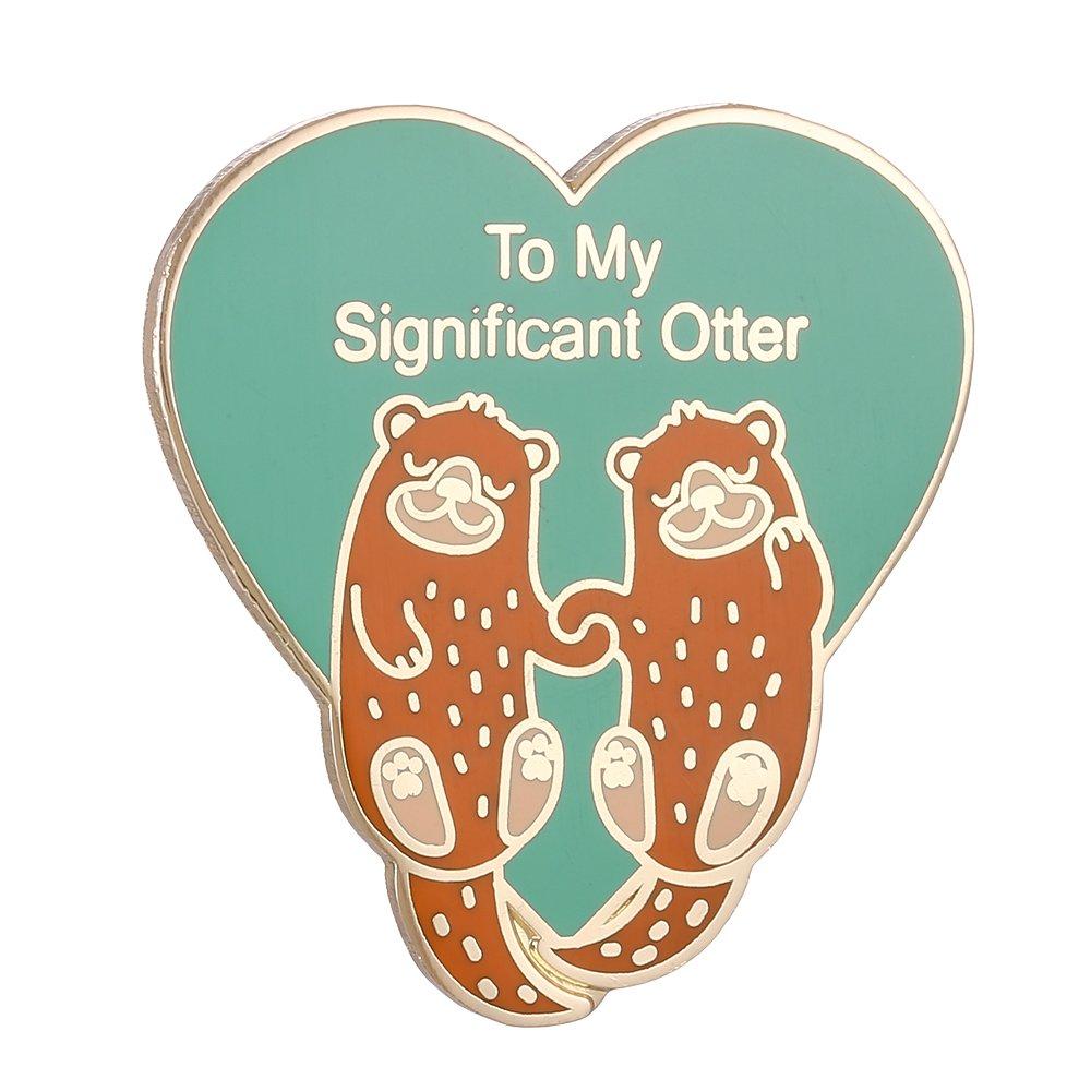 [Australia] - GuDeKe to My Significant Otter Hard Enamel Pin Badge 