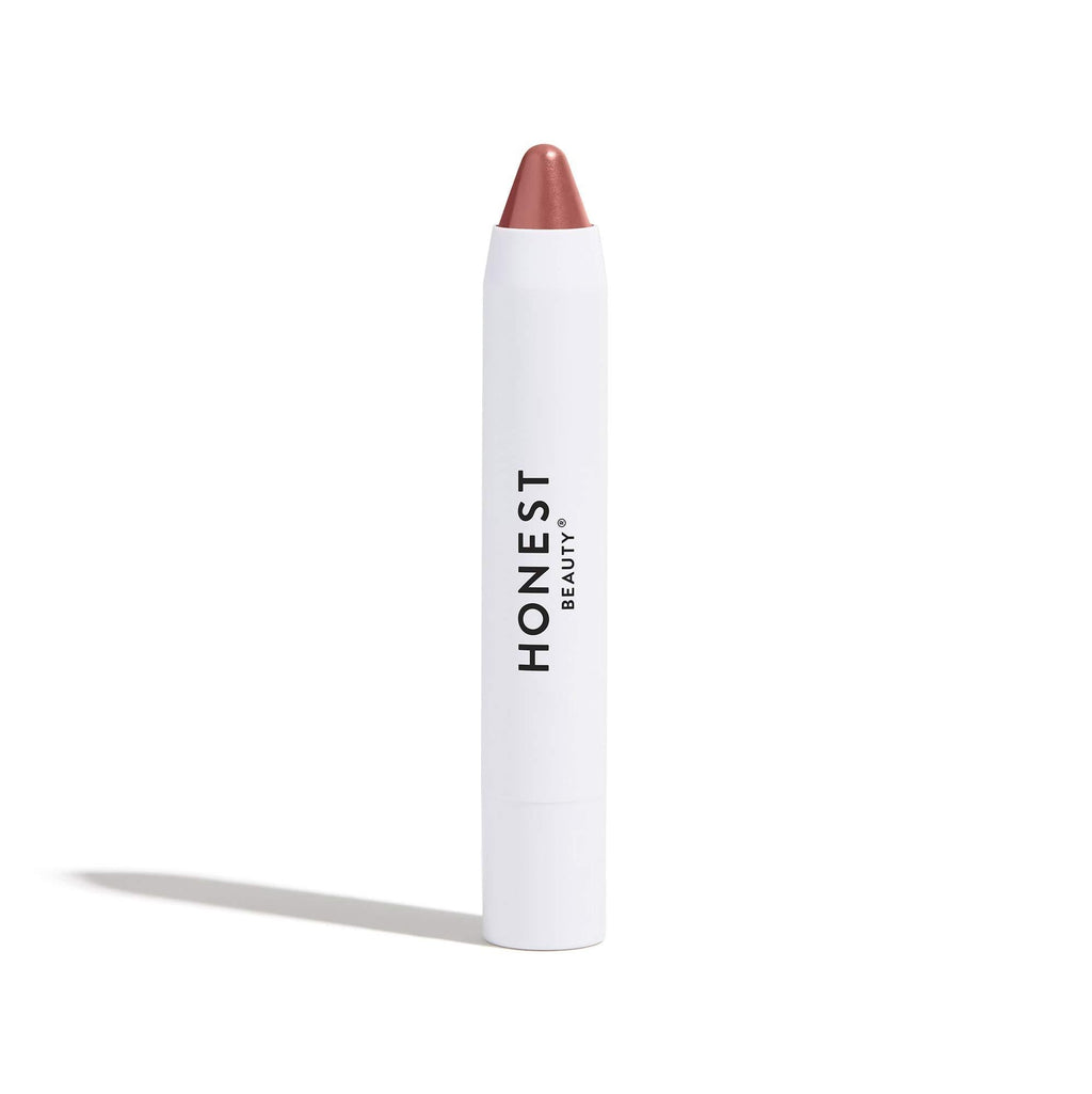 [Australia] - Honest Beauty Lip Crayon-Lush Sheer, Blossom | Sheer Color & Subtle Shine with Coconut Oil & Shea Butter | Paraben Free, Silicone Free, Dermatologist Tested, Cruelty Free | 0.105 oz. 0.105 Ounce 