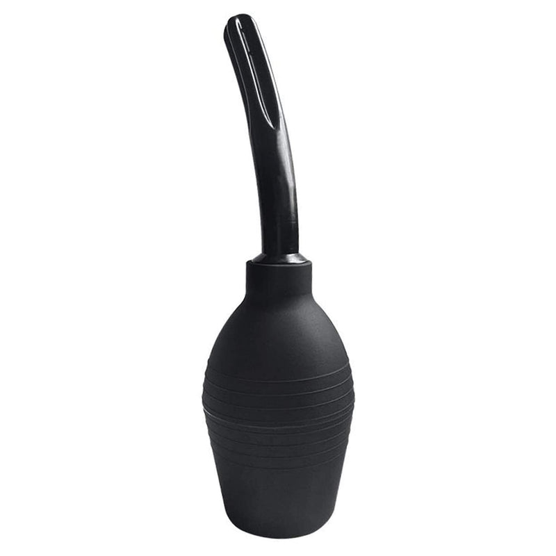[Australia] - Abyclean Anal Douche Enema Bulb Vaginal Douche Enema Cleaner for Women’s or Man’s Health (310ml Black) 310ml 