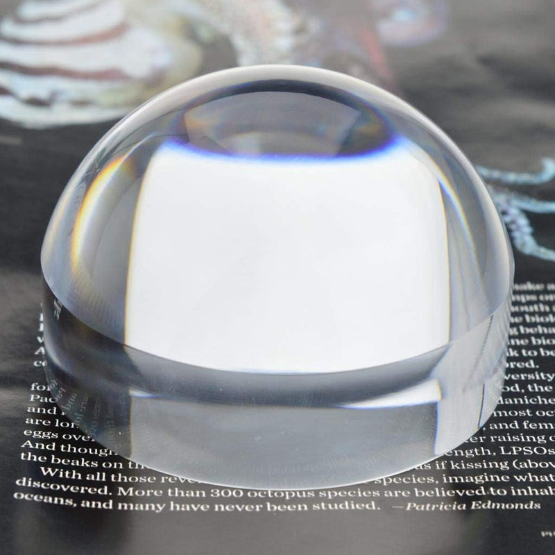 [Australia] - Paperweight Magnifier Loupe Magnifiers Acrylic Dome Magnifier Cabochons 40X Reading Magnifying Glass Jewelry Loupe Watch Repair Round Glass Magnifiers for Seniors,Science,Reading,Inspection,Coins 