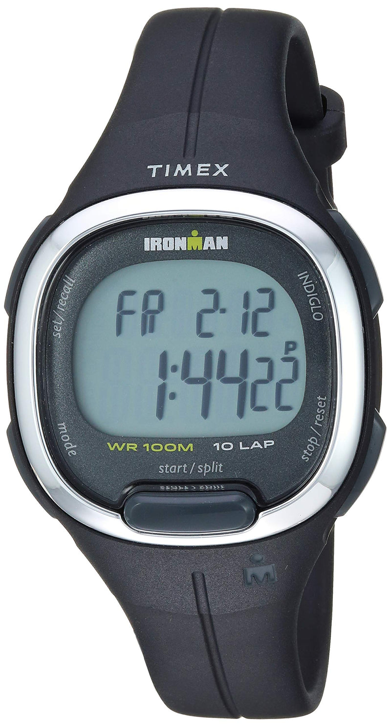 [Australia] - Timex Women's Ironman Transit 33mm Watch Black/Silver-Tone 