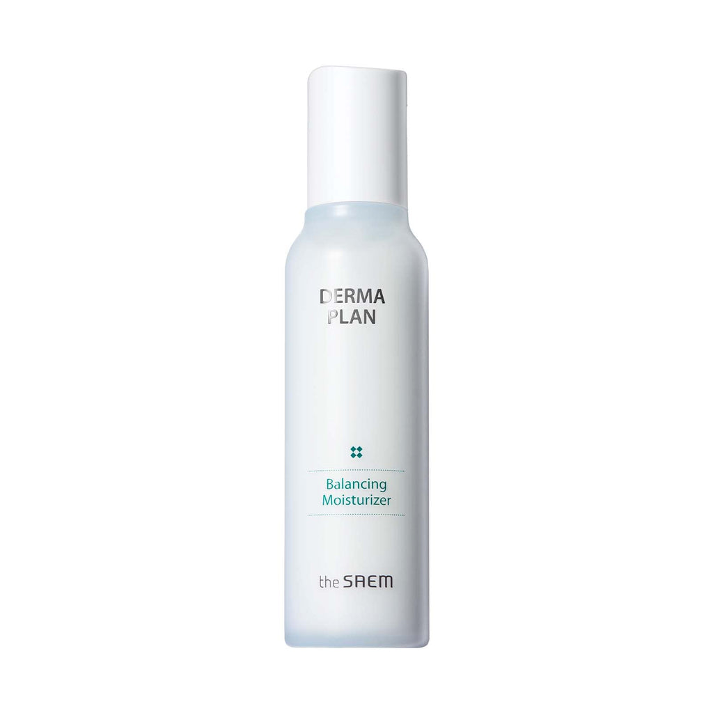 [Australia] - the SAEM Derma Plan Balancing Moisturizer 130ml / 4.39oz - Calming and Hydrating Facial Lotion for Damaged Skin, Vegan and Hypoallergenic Skin Care 