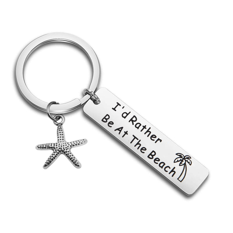 [Australia] - SEIRAA I'd Rather Be at The Beach Gift for Beach Lover Starfish Charm Jewelry Ocean Nautical Vacation GIF 