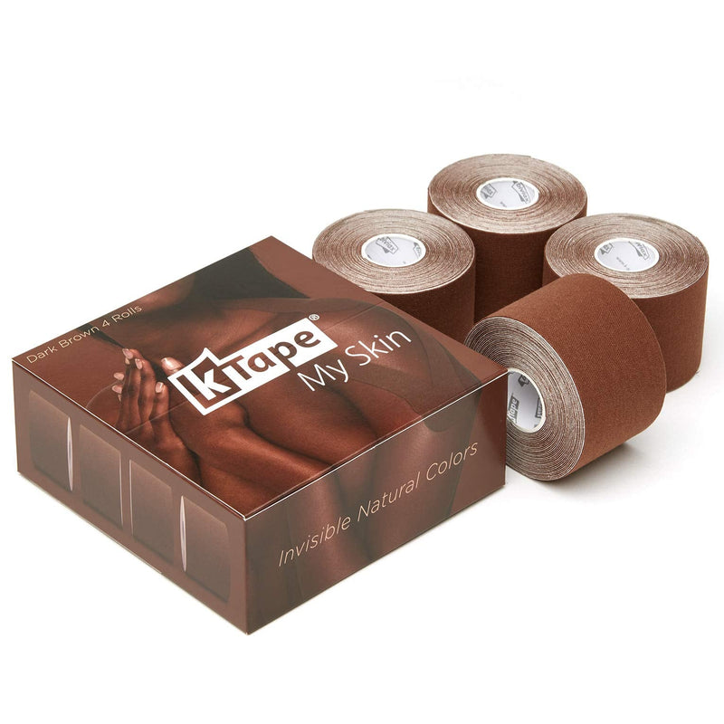 [Australia] - K TAPE My Skin Dark Brown 4 (5 m x 5 cm) 