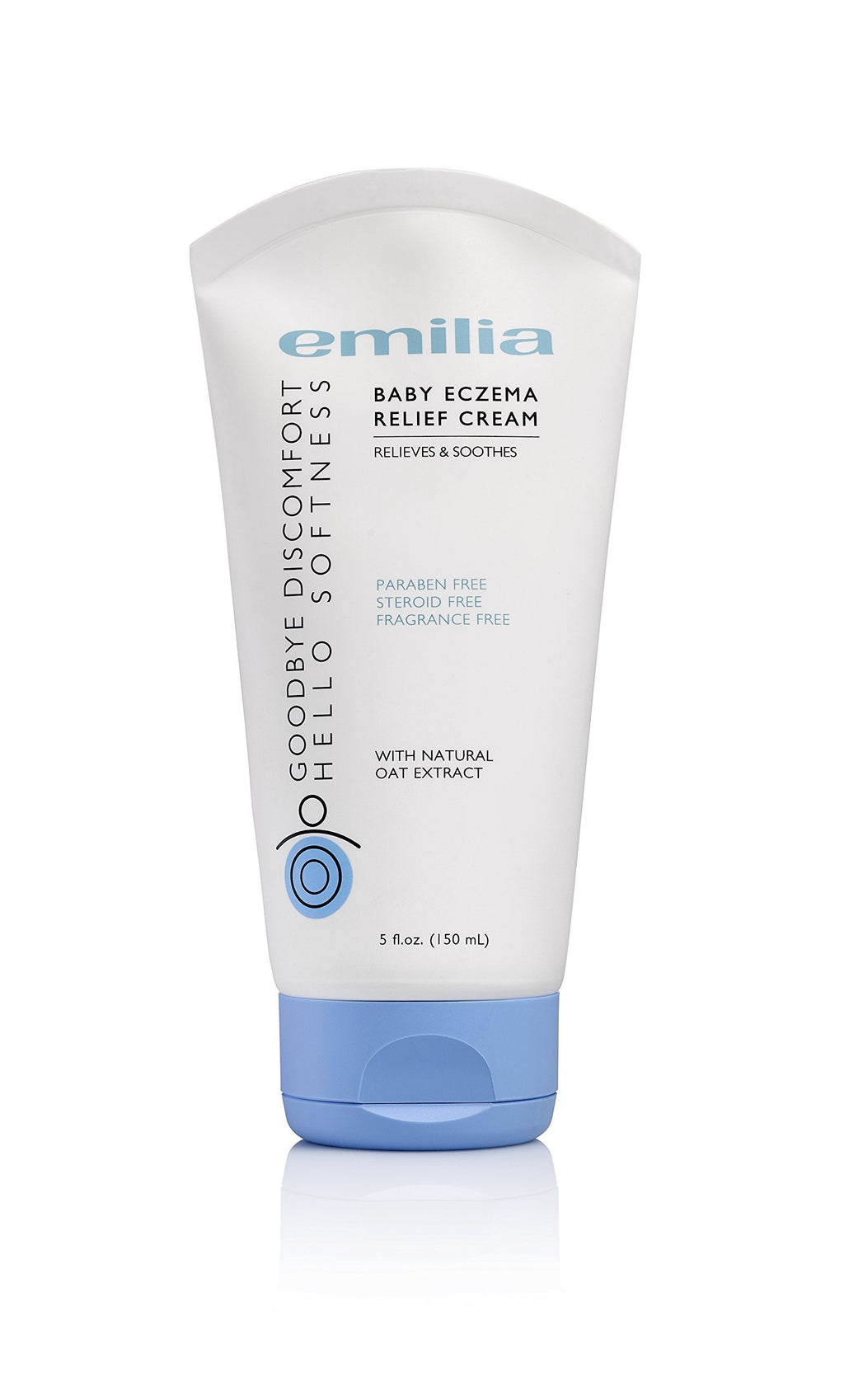 [Australia] - Emilia Eczema Relief Cream for Baby and Toddler - Itch Therapy Lotion- Steroid-Free Eczema Calming Rash Ointment with Natural Oat Extract for Healthier, Happier Skin - 5 Fl.oz. 