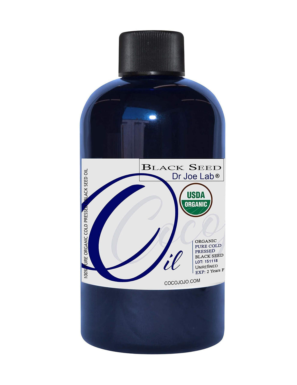 [Australia] - Organic Black Seed Oil 8 oz USDA Certified Organic 100% Pure Natural Black Cumin Seed Oil Unrefined Cold Pressed Extra Virgin Nigella Sativa Oil - Premium Grade A Black Seed Oil Organic Cold Pressed 