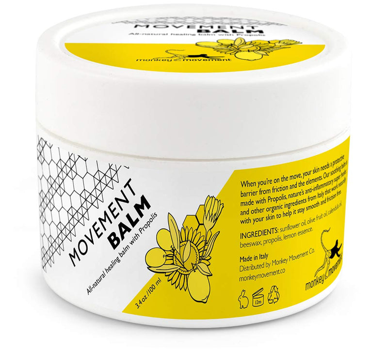 [Australia] - Anti-Chafe Skin Healing Cream: All Natural Chafing Balm with Propolis - Sweat Resistant for Irritated Skin 