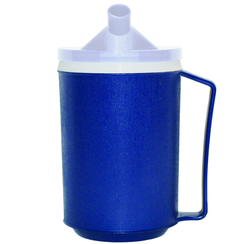 [Australia] - Insulated Blue Mug with White Snorkel Lid, Non-Weighted 