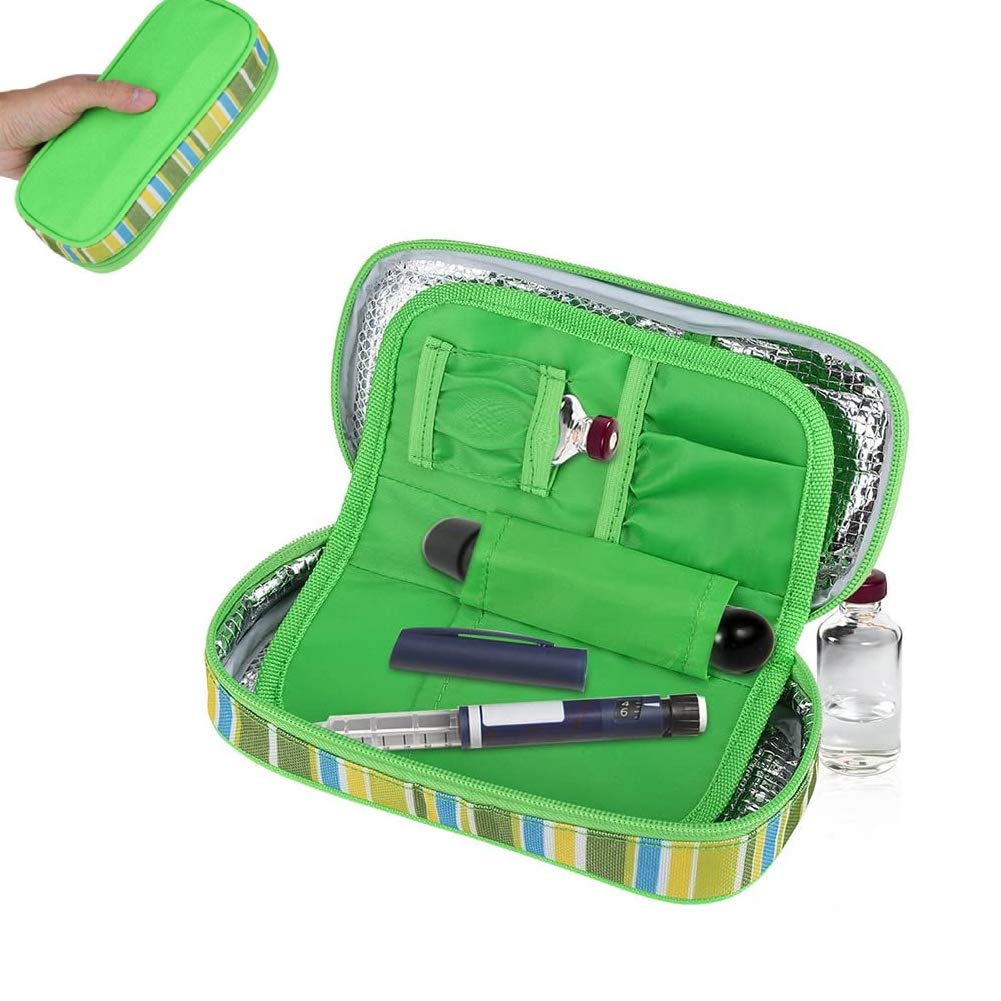 [Australia] - Insulin Cooler Case, Waterproof Travel Case Cooler Bag, Removable Liner, Insulin Cooling Case for Insulin Pen and Medication Diabetic Supplies 