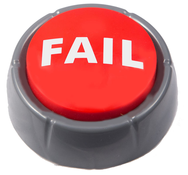 [Australia] - Epic Fail Button | Sad Trombone Sound Effect Button (Batteries Included) Back to School Office Desk Sales Marketing Gag Gift Nut Hype Funny Office Toy 