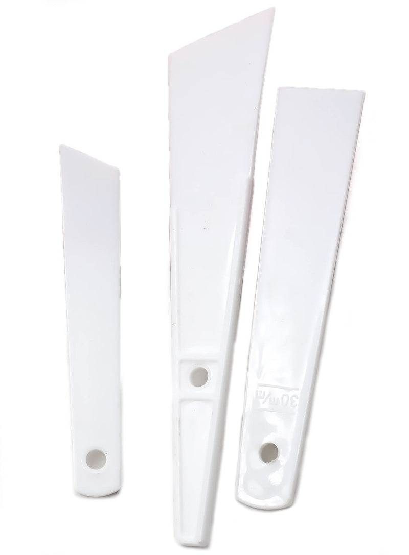 [Australia] - Chiloskit 3 Pcs Plastic Glue Smear Sticks Applicator Glue Spreaders Handmade DIY Leather Craft Tool 
