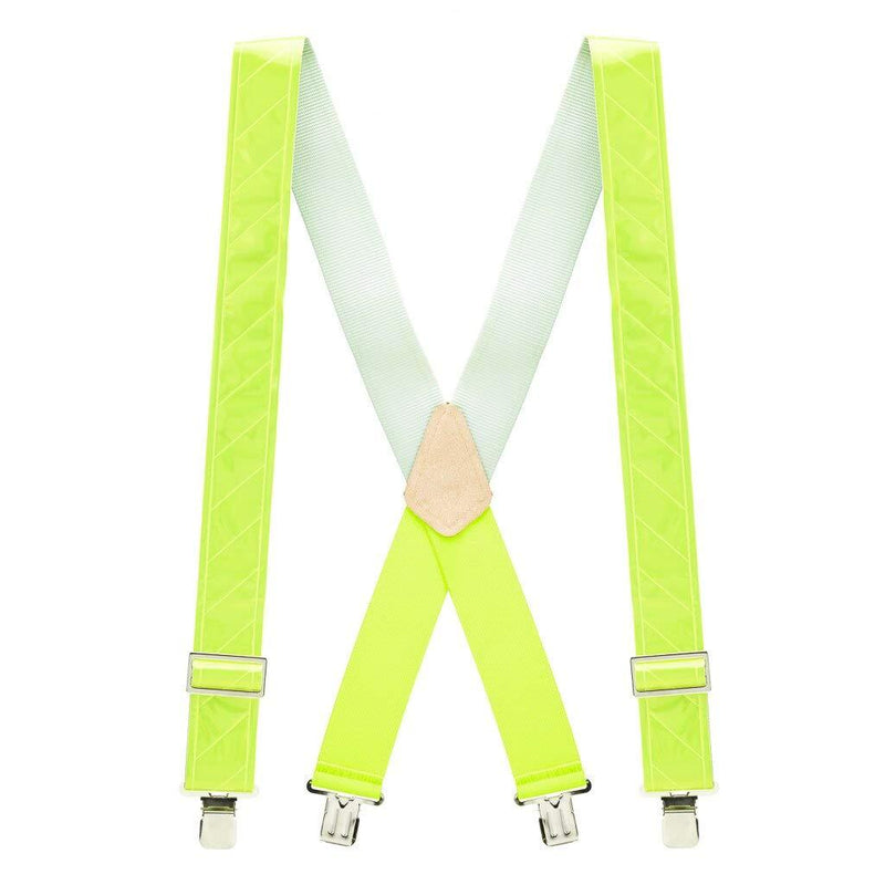 [Australia] - SuspenderStore Men's Reflective Safety Suspenders 60" for 6'4" to 6'9" tall 
