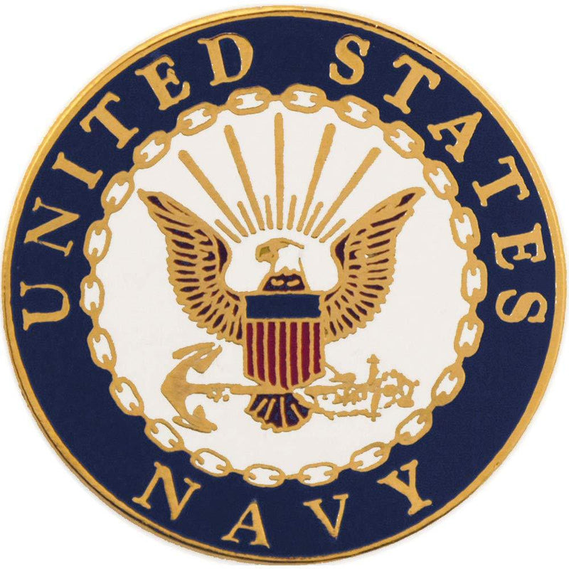 [Australia] - United States Navy USN Logo Seal 1" Lapel Pin 